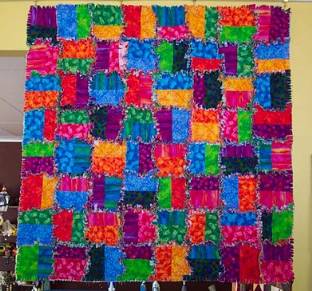 Shaggy Throw Quilt