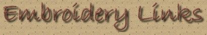 Embroidery Links